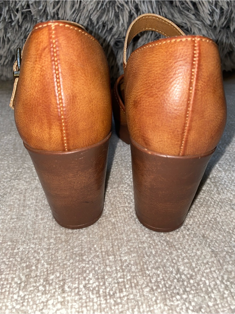 b.o.c. by Born Women's Gia Mary Jane Platform Clogs – Tan Brown Size 8 - Picture 9 of 12